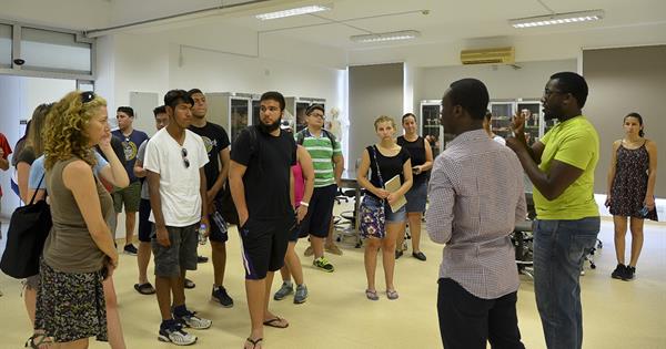 Students Visiting Cyprus as Part of the AYLP Program Explore EMU Faculty of Medicine